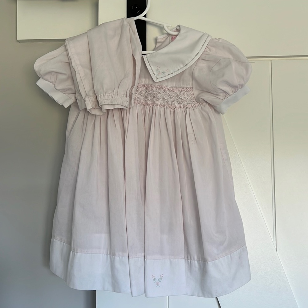 Petit Ami Smocked Set